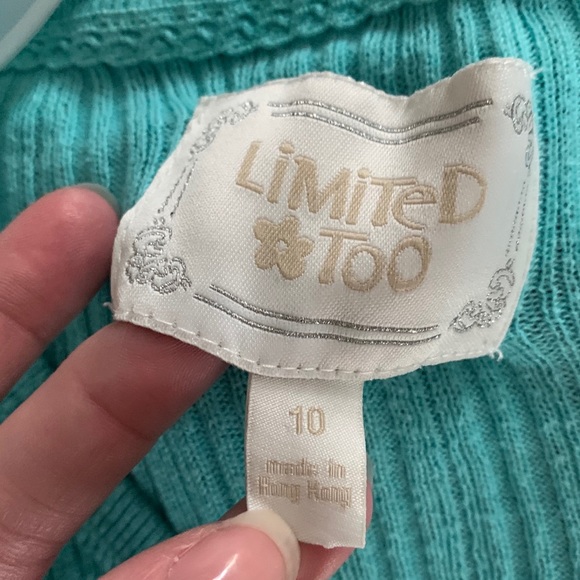 Girl’s Limited Too Tunic Sweater - Picture 2 of 2